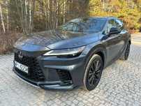 Lexus RX 500h, 371 KM, F-SPORT, dach panoramiczny, hak, nowe auto, gwarancja