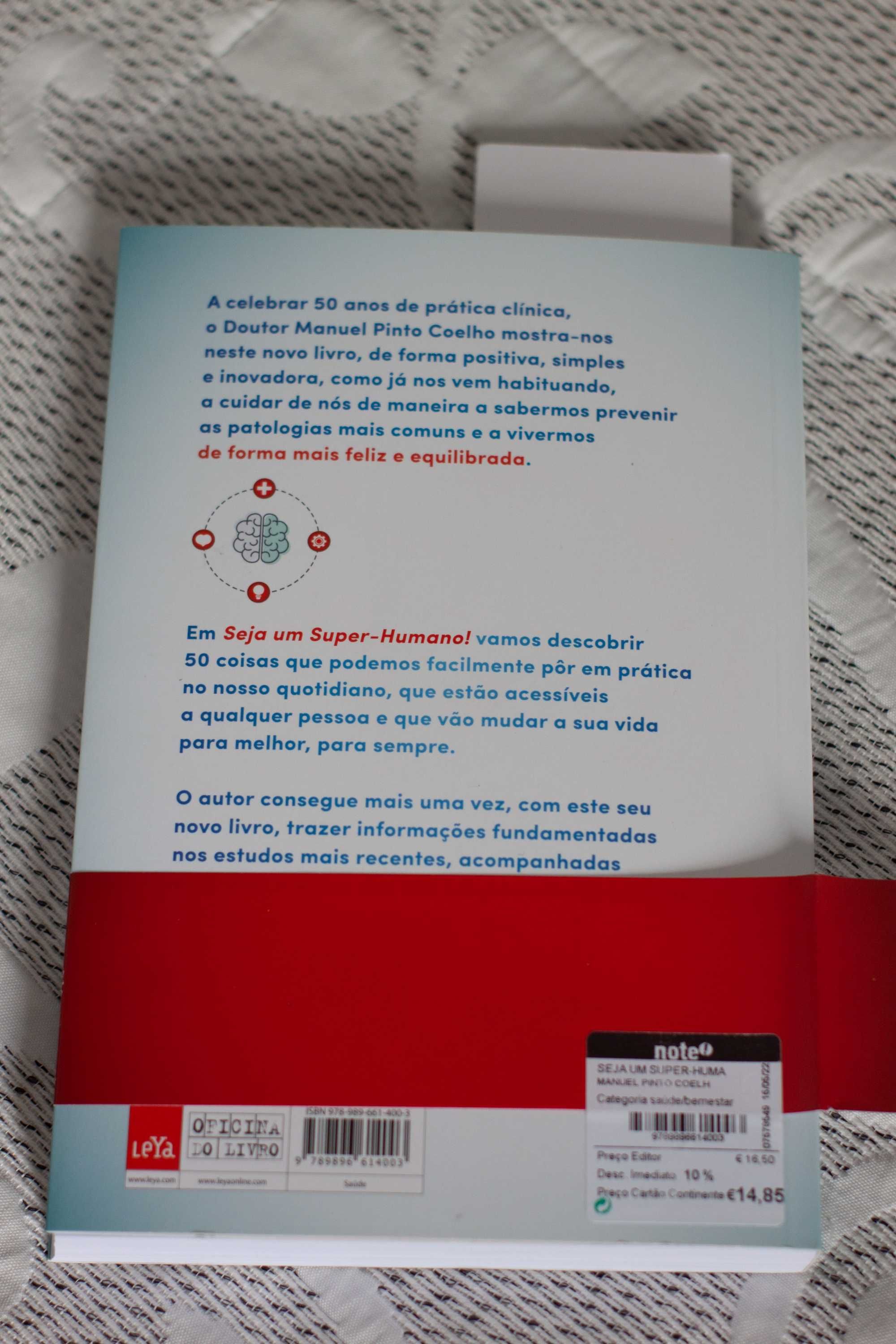 LIVRO "Seja um Super-Humano"