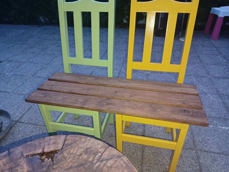 Meble ogrodowe, krzesła, ławki