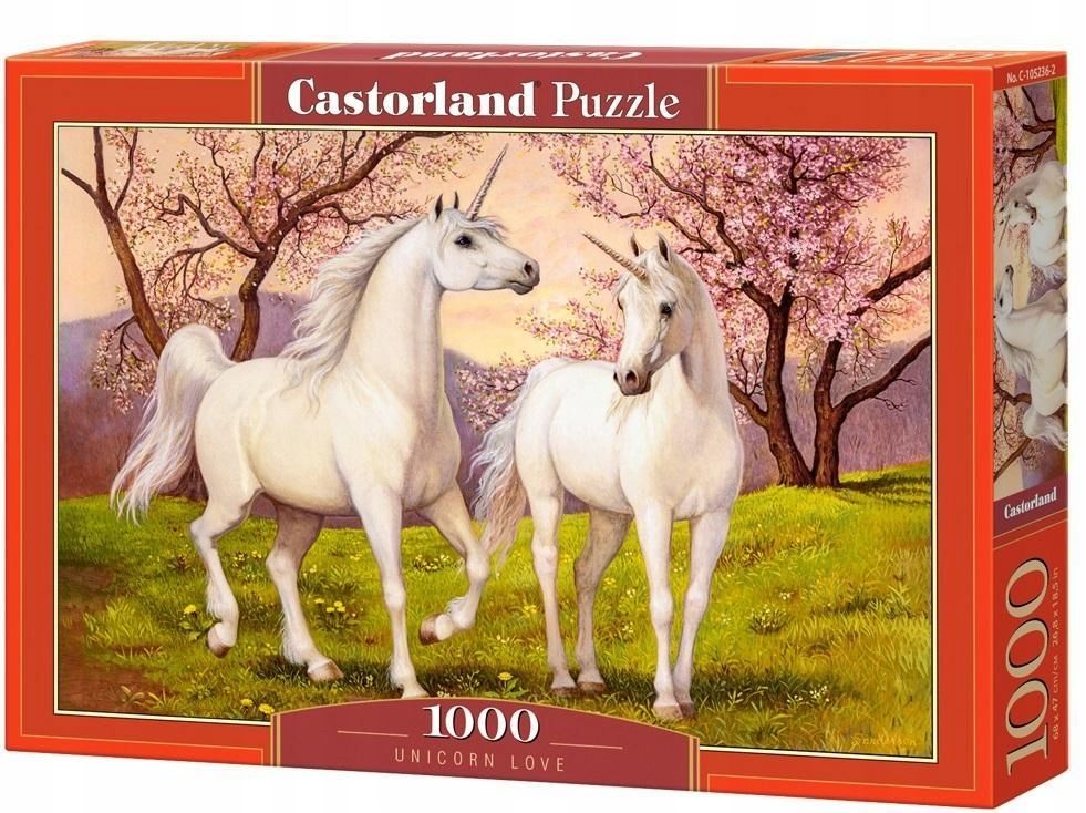 Puzzle 1000 Unicorn Love Castor, Castorland