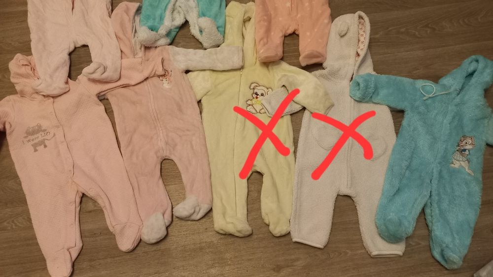 Набір комбінезонів для дівчинки 0-1р