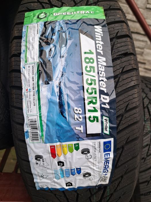 4 Opony Nowe zimowe 185/55 R15 Greentrac Montaż i wyważenie Gratis!