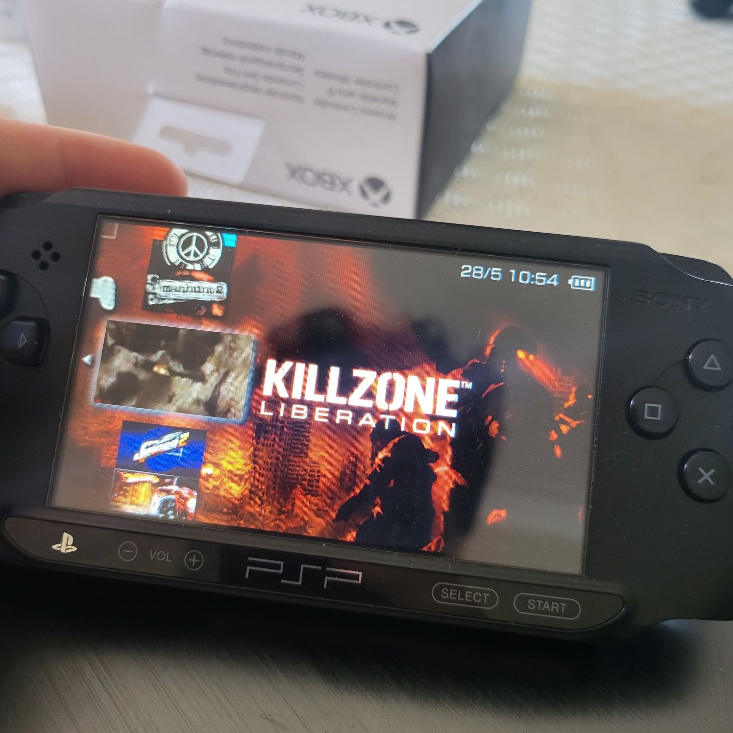 Psp com desbloqueio com +50 jogos