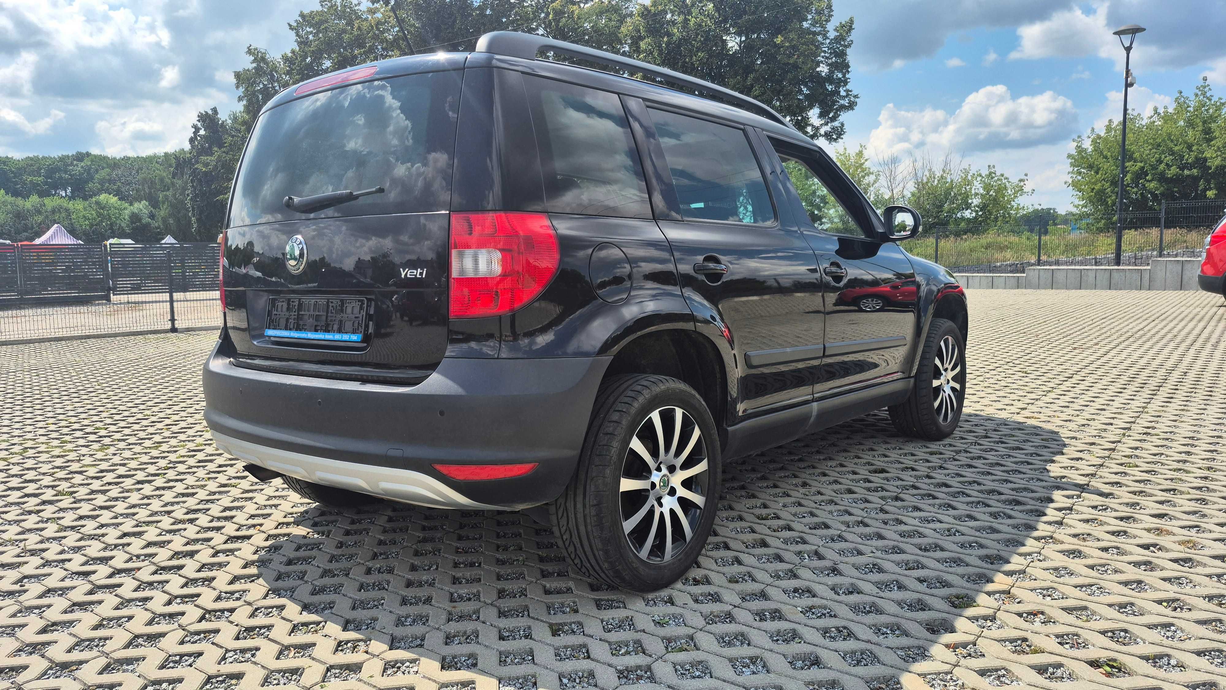 Skoda Yeti benzyna automat bezwypadkowa z Niemiec