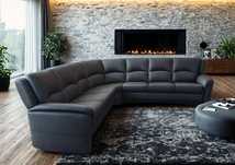 Narożnik kanapa sofa narożna HELSINKI naturalna prawdziwa skóra