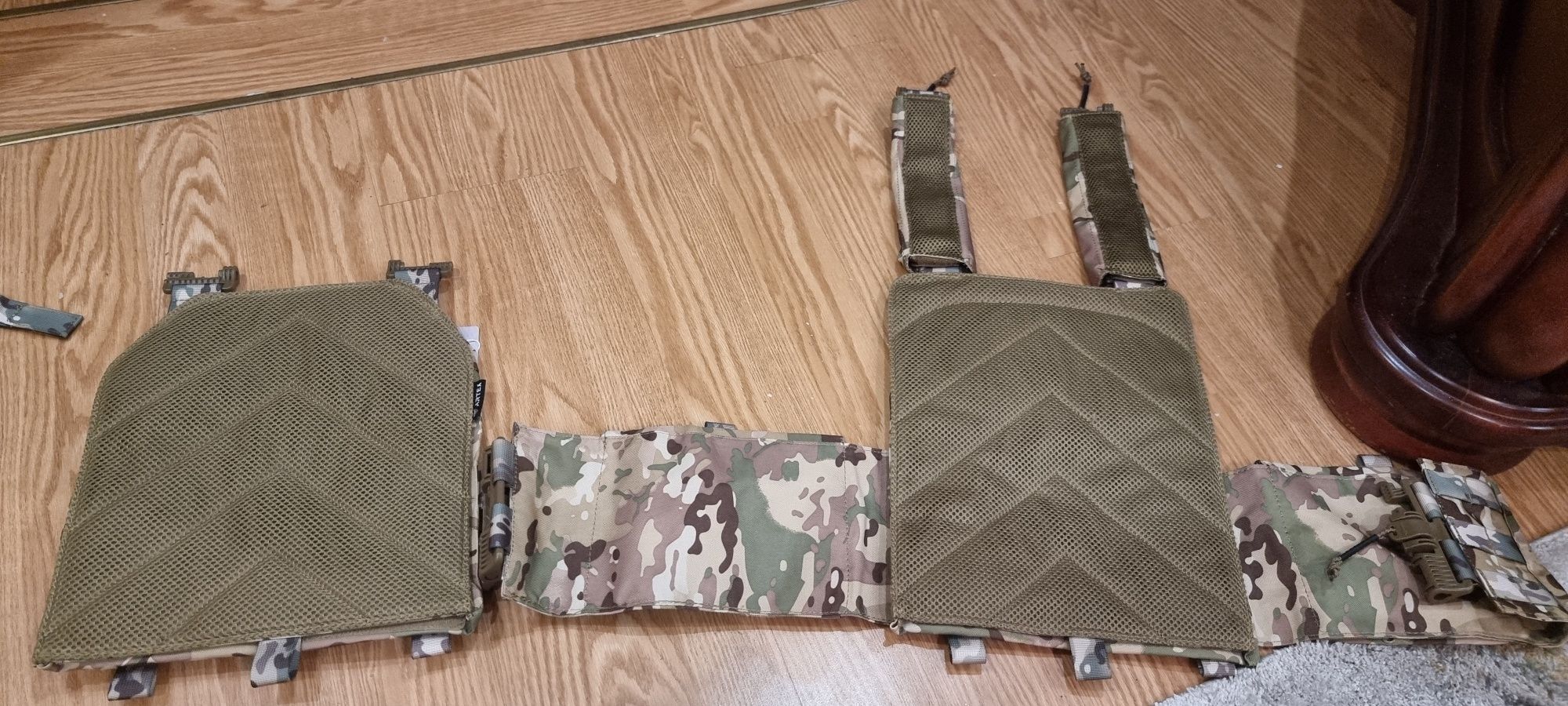 Kamizelka taktyczna typu plate Carrier molle multicam cuirass fast QRS