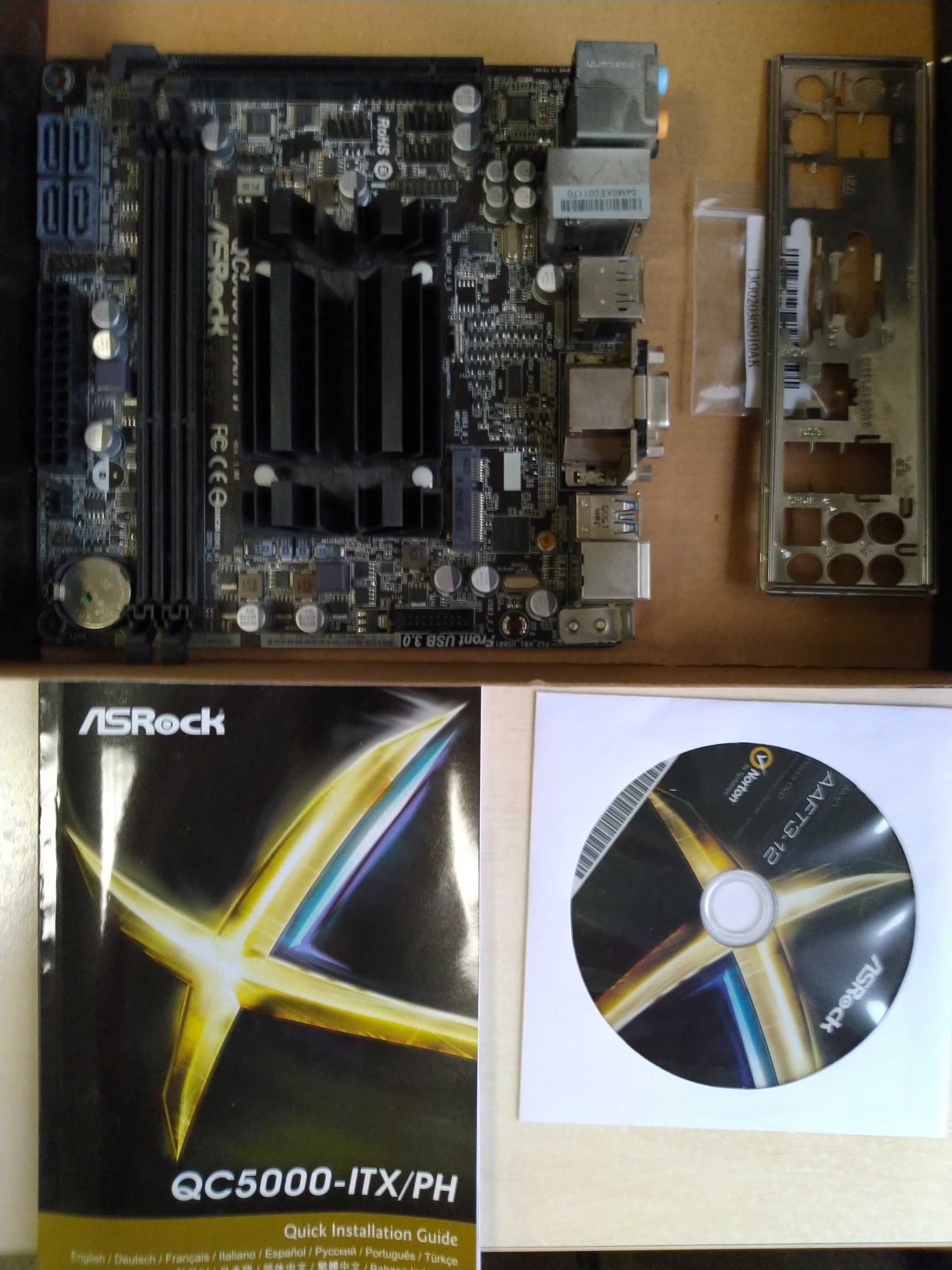 Asrock QC5000-ITX/PH (A4-5000) ідеальний робочий стан.