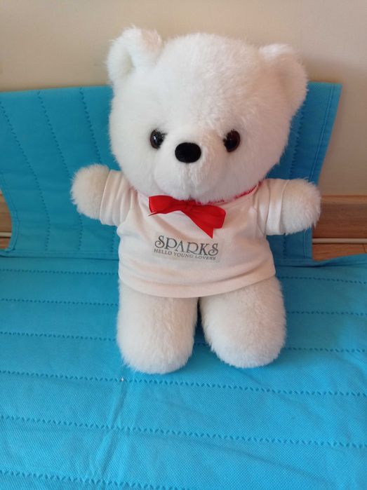 Группа SPARKS коллекционная меморабилия мишка Hello young lovers