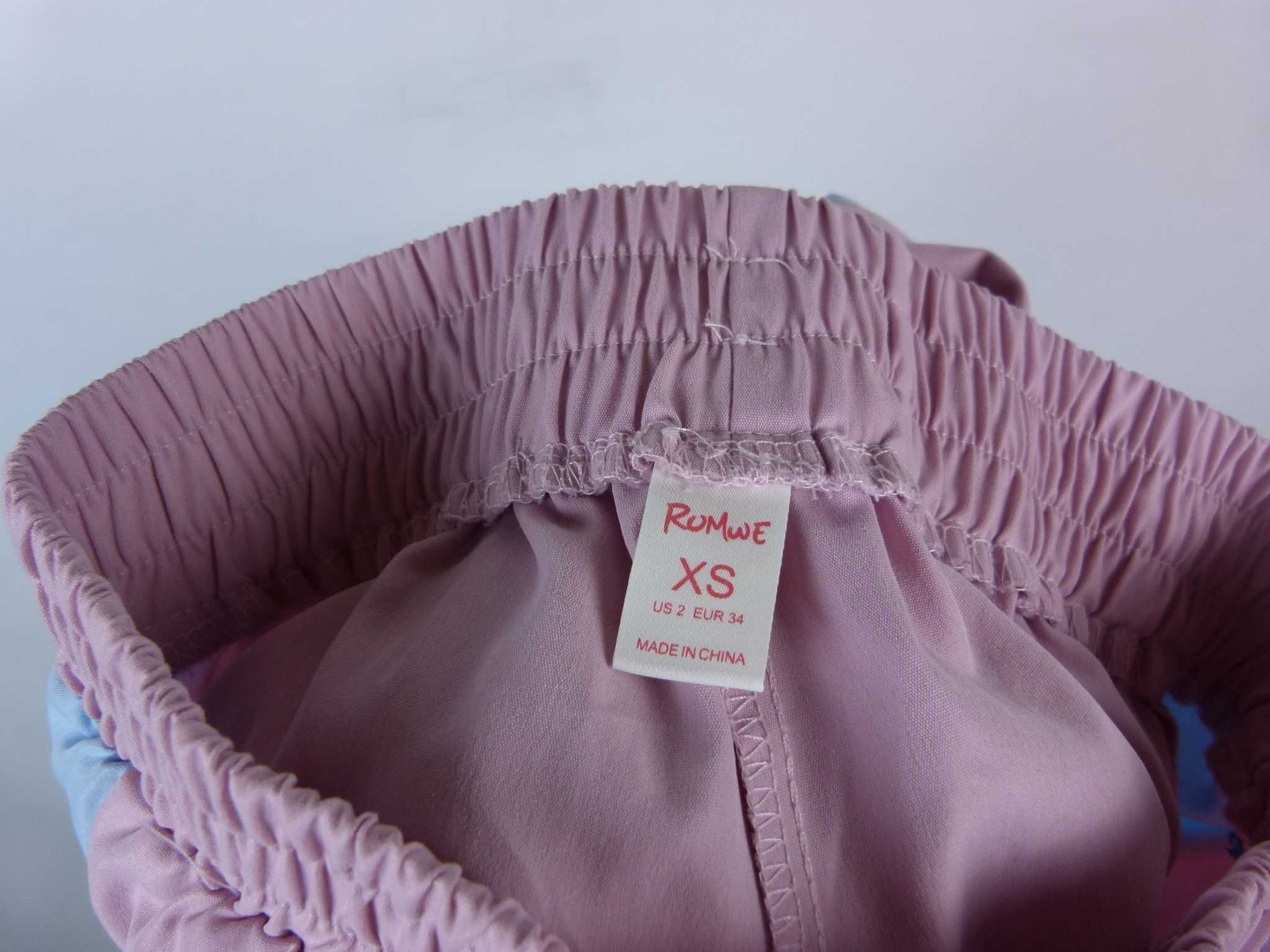 ROMWE spodnie bojówki joggery dres / XS