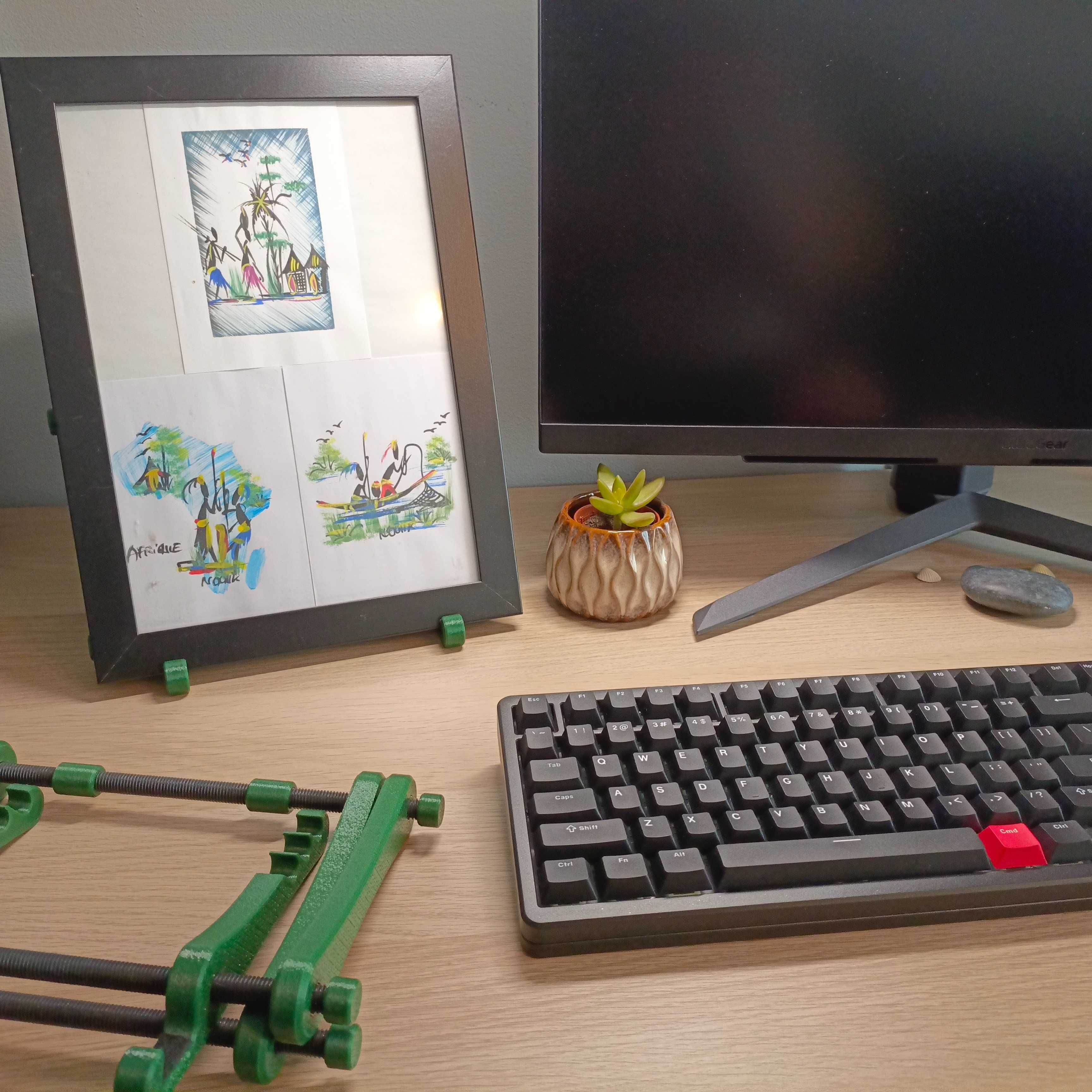 Składany Pionowy Stojak Podstawka na Laptopa, Tablet, Zdjęcia