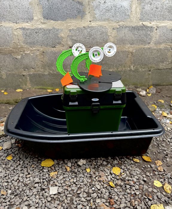 Зимовий набір 3 в 1 волокуші,ящик,жерлиці