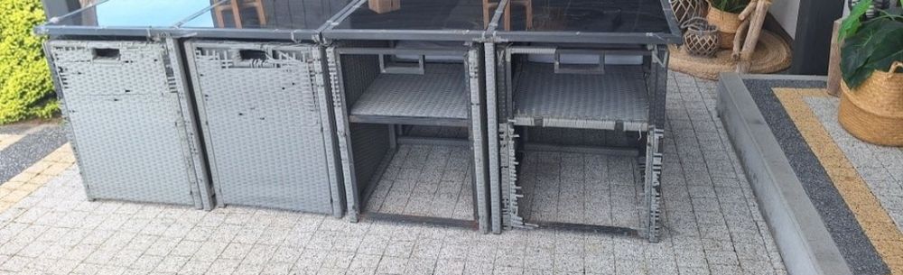 Fotele krzesła ogrodowe 8szt