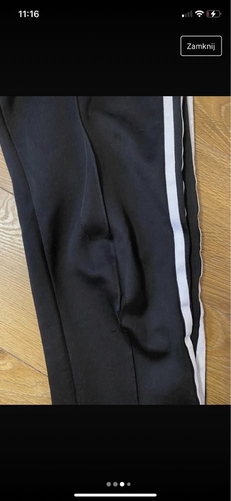 spodnie dresowe dresy adidas sst primeblues trackpants rozmiar S