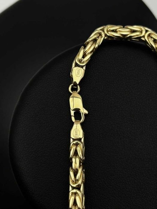 Świetna Złota Bransoletka 8,61g P585 19,5cm