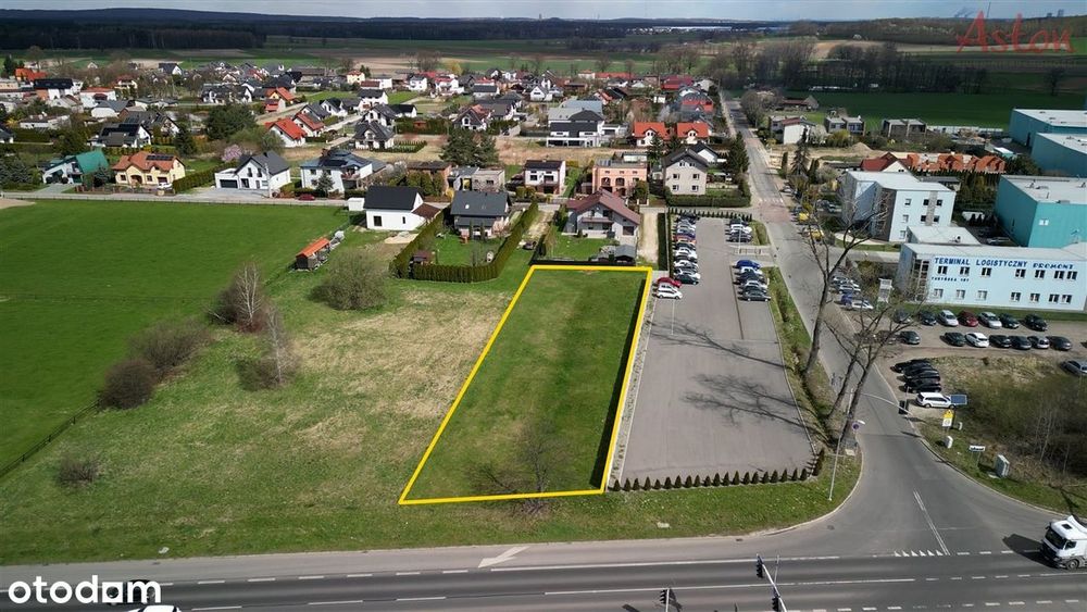 Działka usługowo-mieszkaniowa przy Turyńskiej