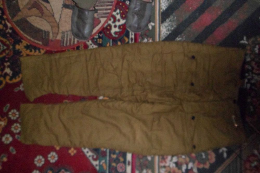 Штани ватні двойні