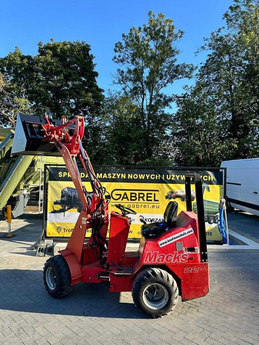 Mini ładowarka przegubowa MACKS 227. Nie Weidemann, Schaffer, Avant
