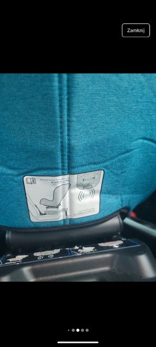 Axkid modu kid 9-18kg tyłem