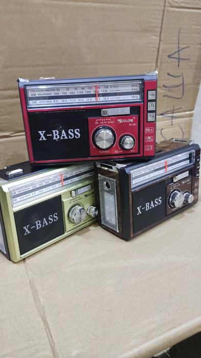 Радіо радіоприймач rx 381 з фонариком usb  радио аккумуляторі