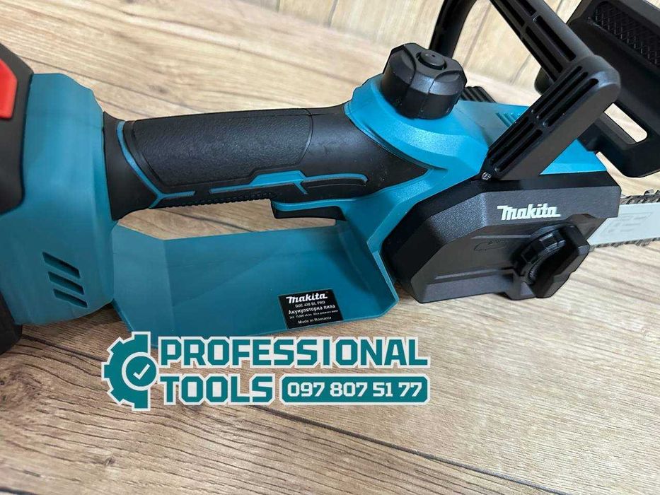 Акумуляторна пила з двома акумуляторами Makita DUC418 BL для обрізки