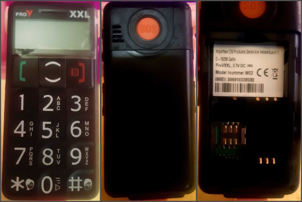 Кнопочные сотовые телефоны с кнопкой SOS, 2 шт. РАРИТЕТ