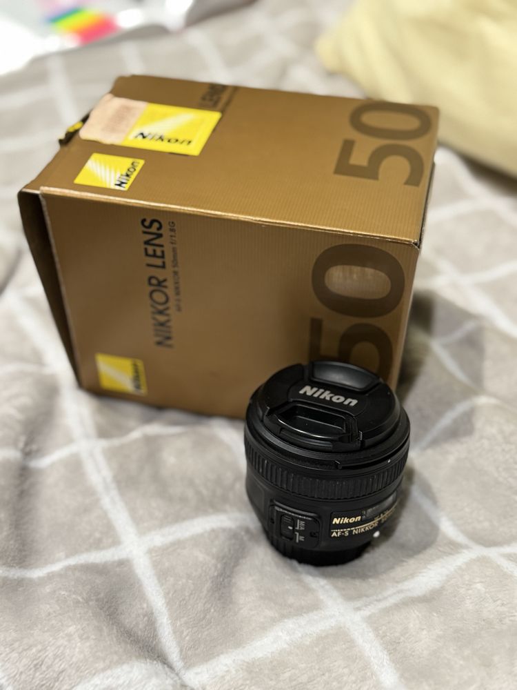 Объектив Nikon AF-S NIKKOR 50mm f/1.8G