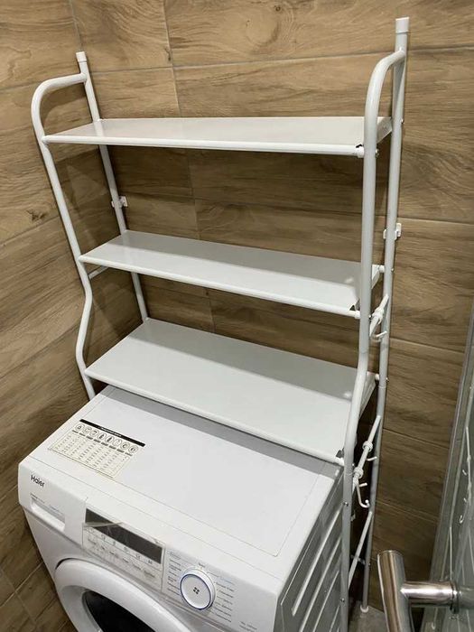 Новий стелаж для пральної машини стеллаж универсальный в ванную 155х66