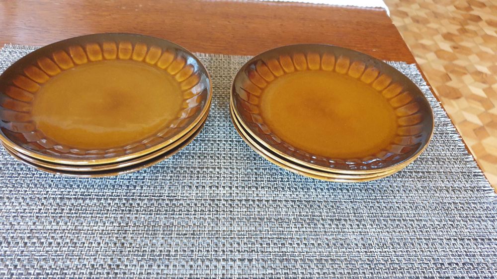 Talerzyki deserowe, z okresu PRL - Tułowice - 6 sztuk