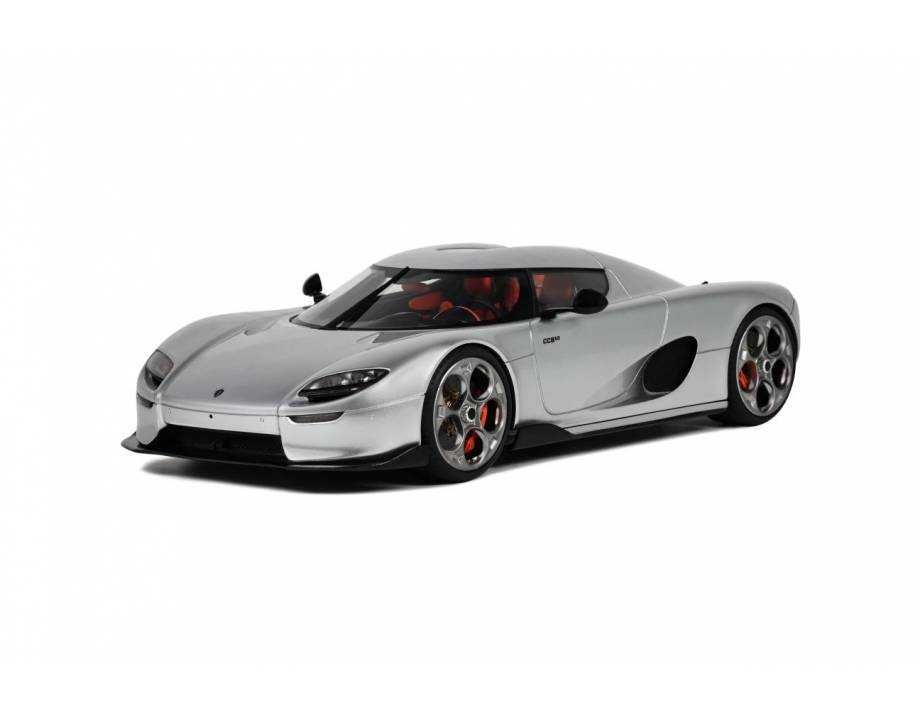 1/18 koenigsegg cc850, 2022 silver (gt spirit)