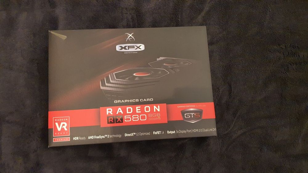 Karta graficzna XFX RADEON Rx580 8gb ddr5