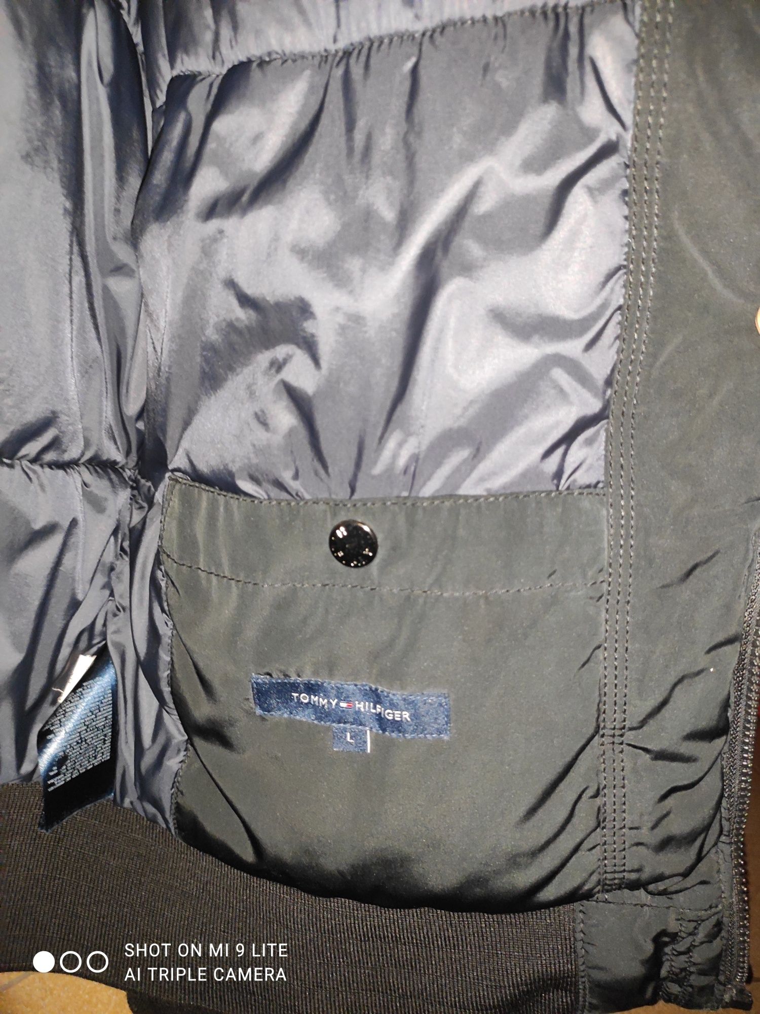 Kurtka męska Tommy Hilfiger®, r. L, czarna