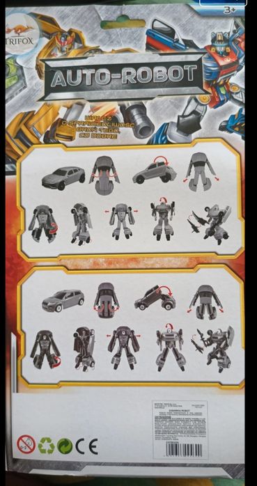 Auto-robot zabawka w stylu Transformers