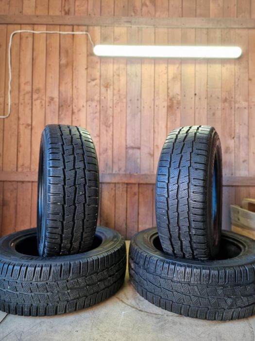 4 opony Michelin 215/60/17c  8,5mm zima