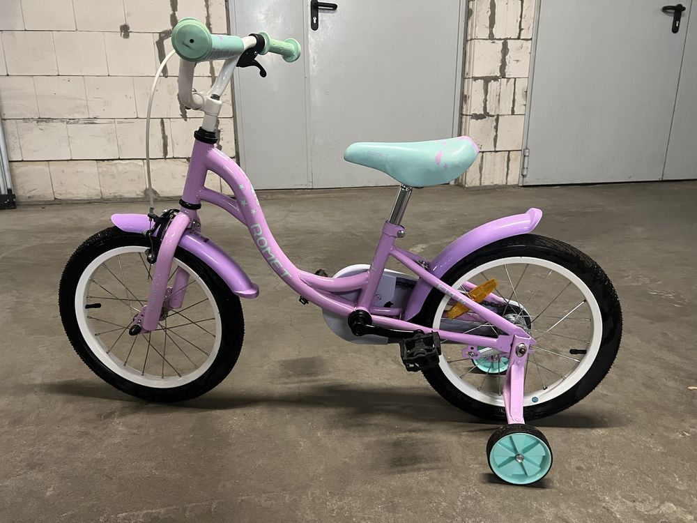 Rower dla dziewczynki Romet Tola 16 cali unicorn