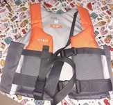 Colete Salva-vidas Espuma Laranja Fluorescente