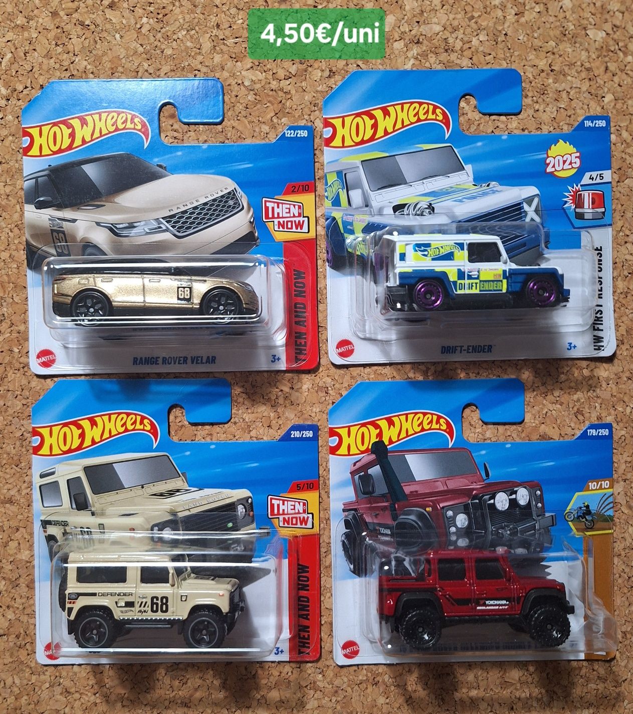 HotWheels motos,  4x4 , Pickups e Vans