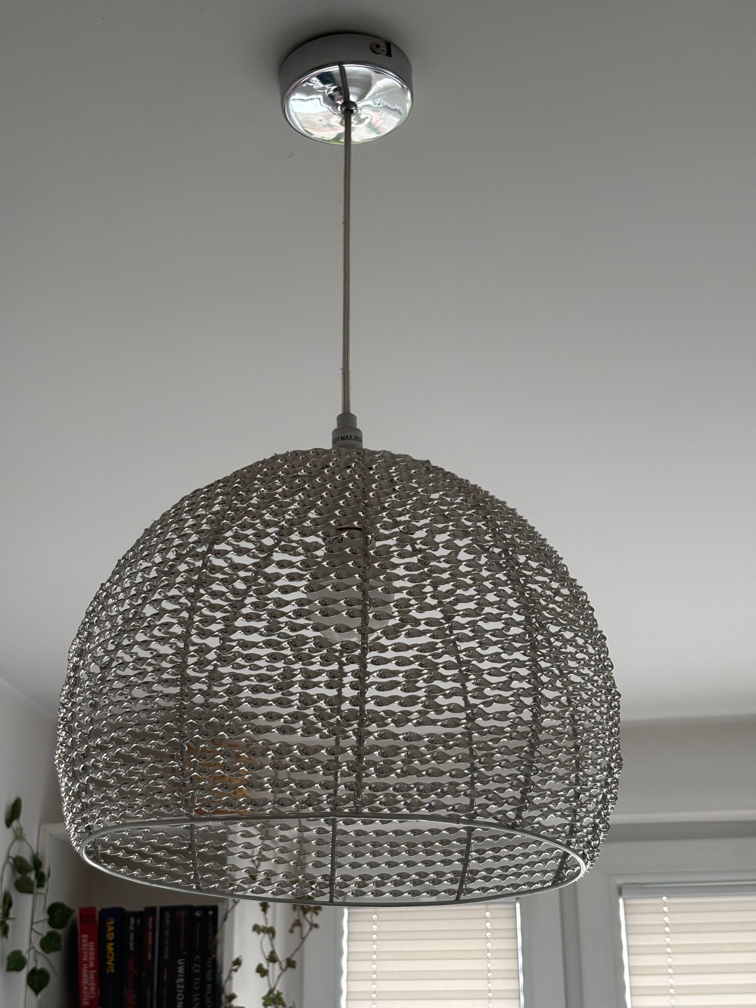 Lampa ażurowa/ metalowa