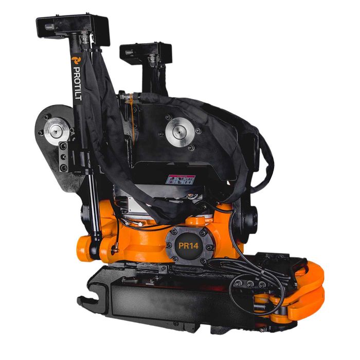 Tiltrotator PROTILT PR14 – z chwytakiem, złącze S45/S50