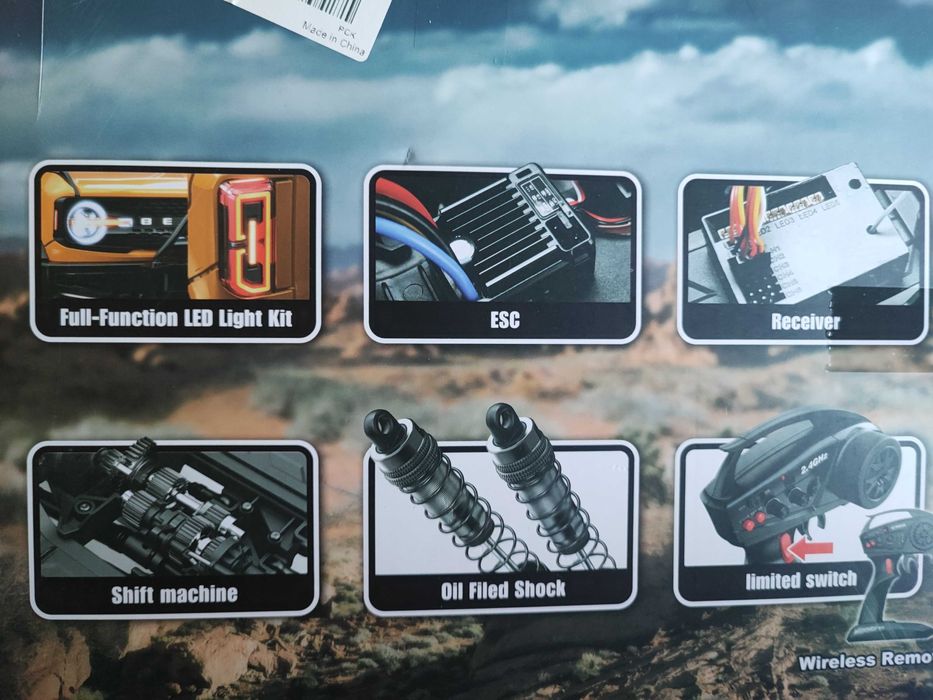 RC Bronco traxxas Kyosho losi axial hpi arrma tamiya crawler brushless