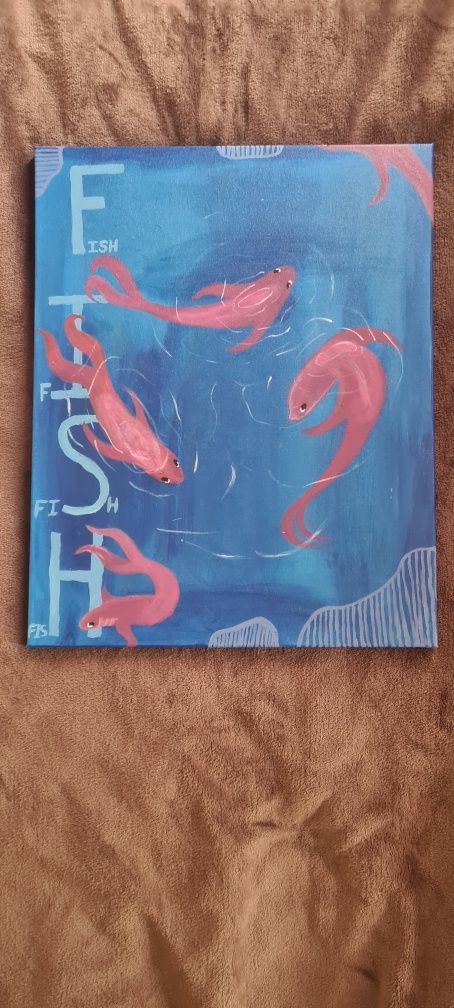 Картина ручной работы "Fish in the ocean"