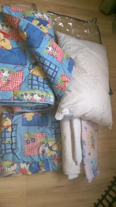 одеяло+ подушка в кроватку, овчина,Ярослав