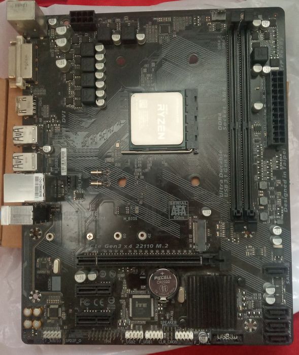 Материнская плата ga-a320m-h ремонт или на запчасти