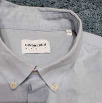 Błękitna bawełniana koszula męska  Lindbergh