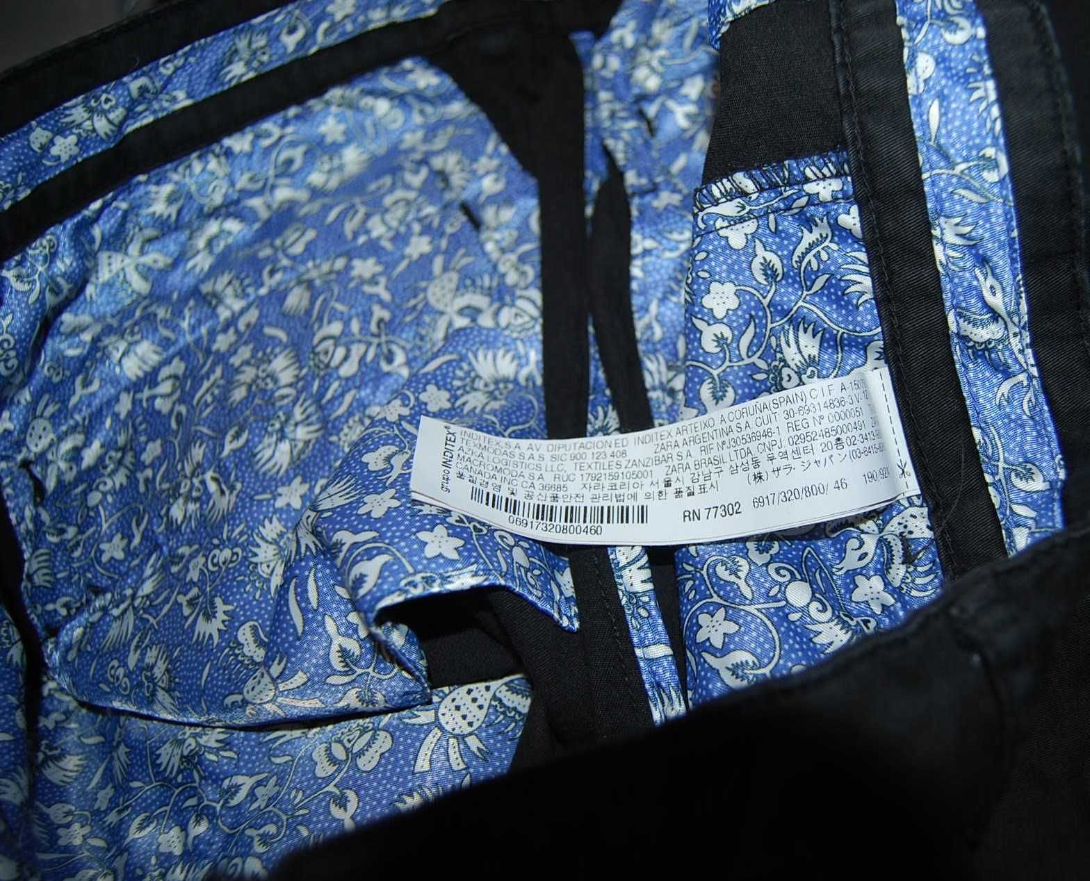 ZARA MAN 46 W36 L30 PAS 100 spodnie męskie chino jak nowe ,piękne