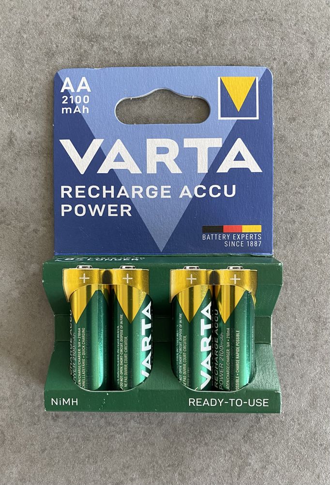 Аккумулятор универсальный Varta Rechargeable AA 2100mAh