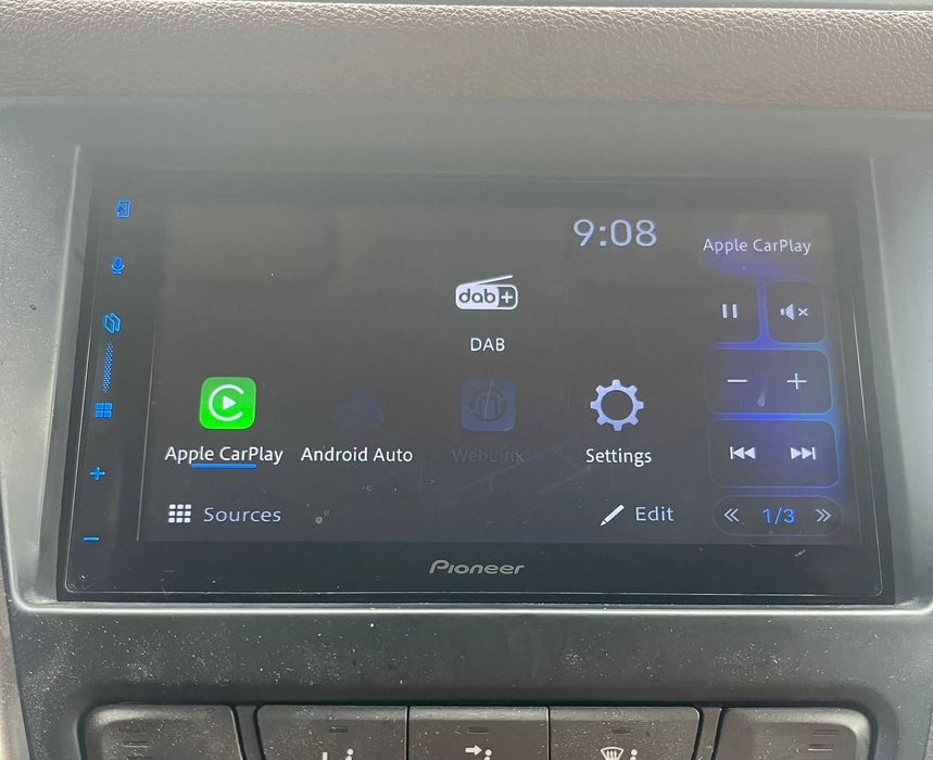 Radio Pioneer 2 Din Opel Mokka Astra Corsa Apple CarPlay Android Auto