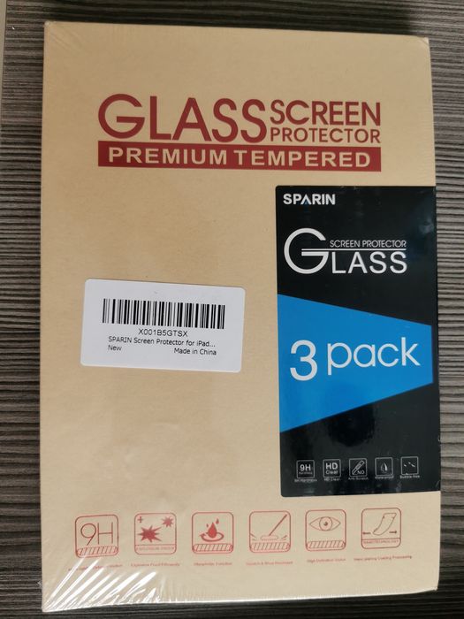 Szkło Hartowane 9H iPad 10.2cala -3szt