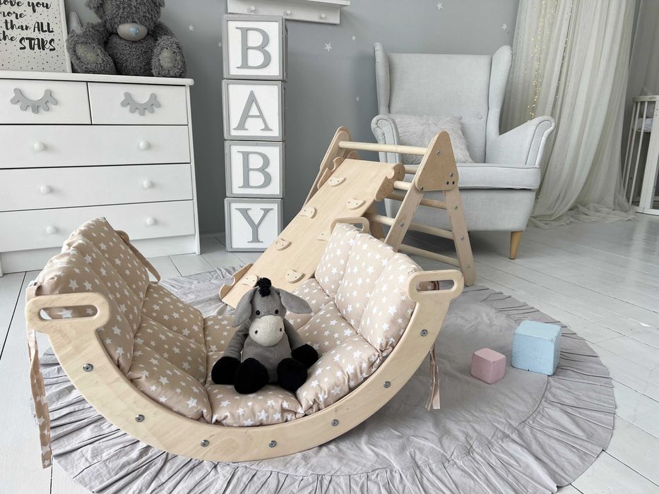 Треугольник пиклера от 2 месяцев , арка гойдалка , пiклер  комплекс