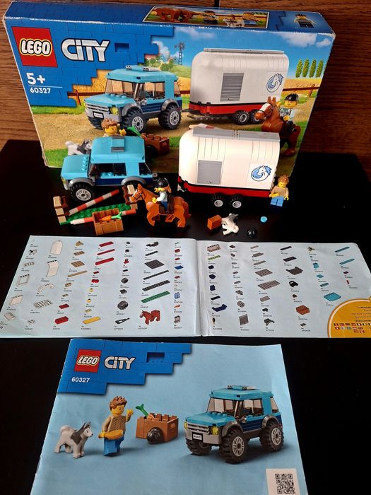 Lego City 60327 (5+). Фургон для коней. Оригінал.
