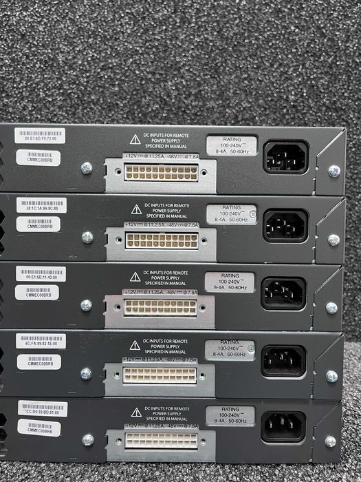Комутатор Cisco WS-C3750v2-48PS-S